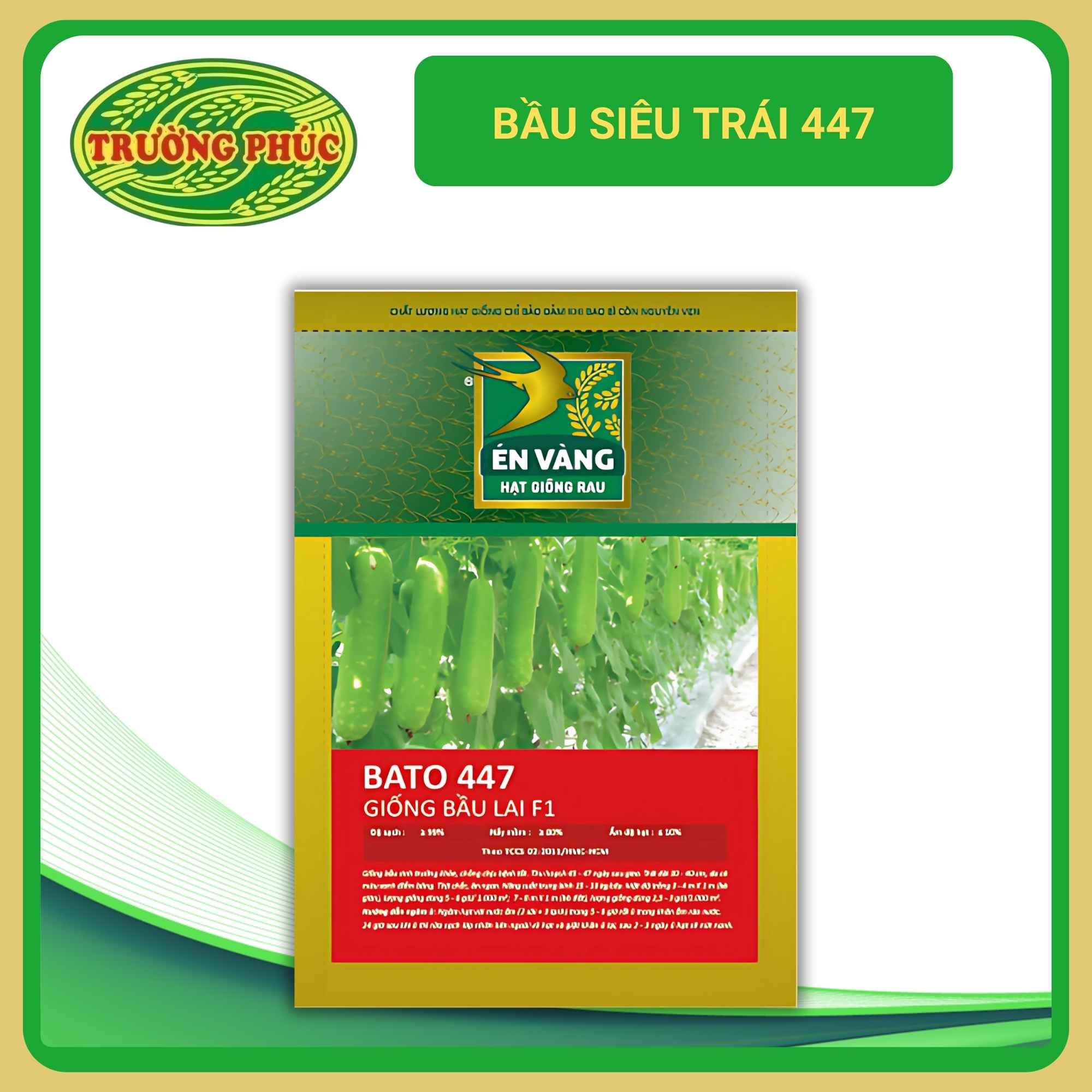 Bầu siêu trái 447 (100 hạt)