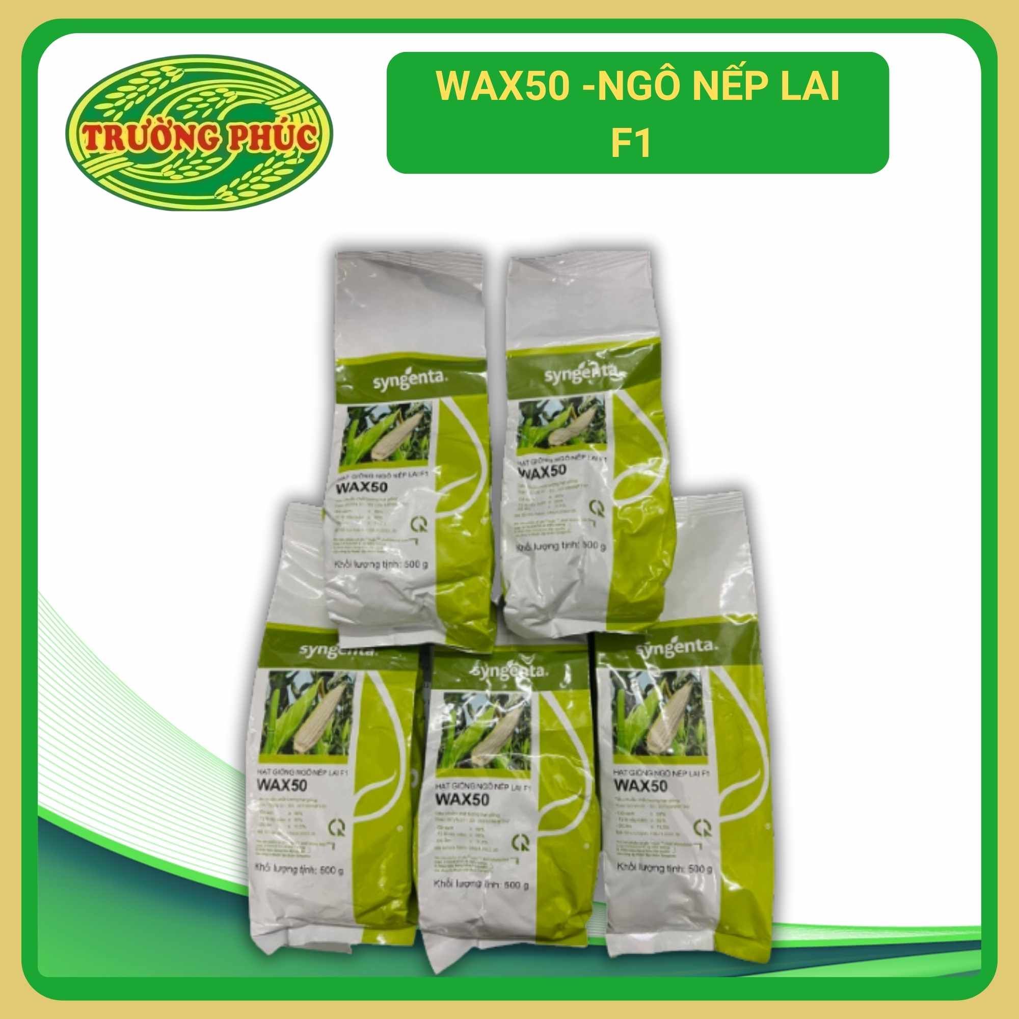 WAX50 - Ngô ( bắp ) nếp lai F1 (500g)