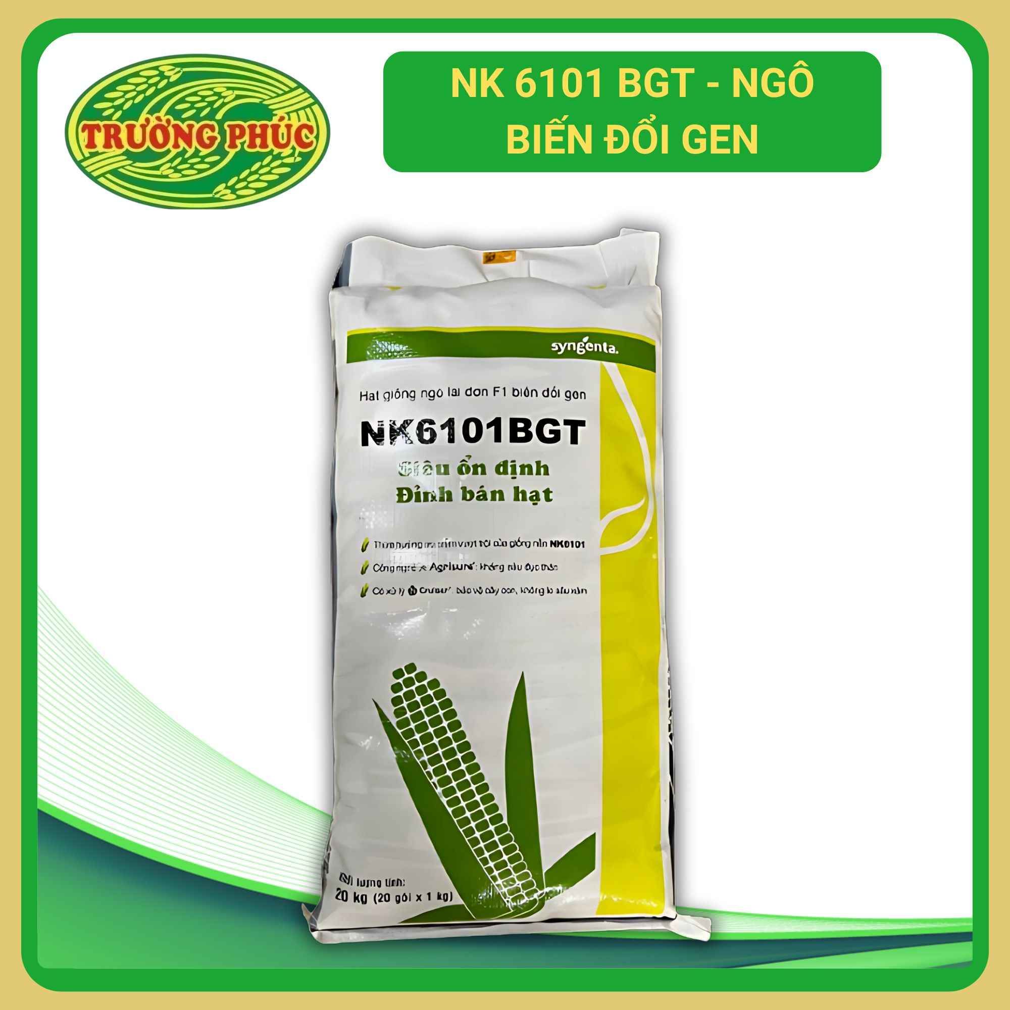 NK 6101 BGT - Ngô ( Bắp )biến đổi gen (1kg)