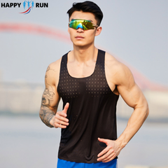 Áo chạy bộ Singlet Racing Nam HappyGo