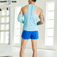 Áo chạy bộ Singlet Racing Nam HappyGo