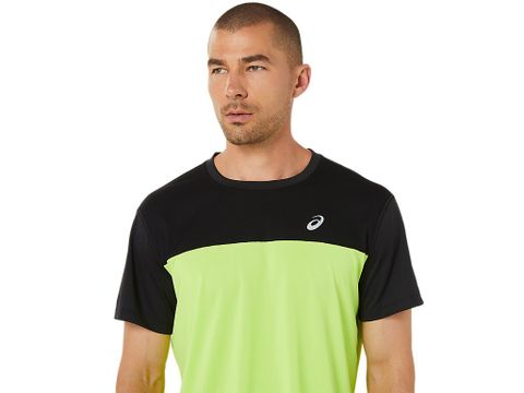 Áo ngắn tay chạy bộ nam Asics AHQ Silver ss Top