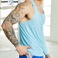 Áo chạy bộ Singlet Racing Nam HappyGo