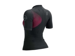 Áo ngắn tay chạy bộ nữ Compressport Trail Postural SS Top W