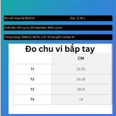 Ống tay chạy bộ bó cơ Rexchi