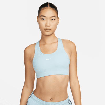 Áo ngực thể thao chạy bộ nữ Nike Swoosh
