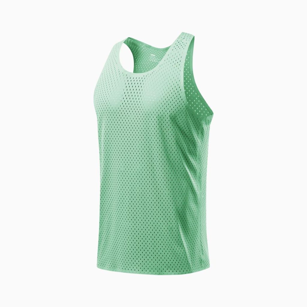 Áo Singlet chạy bộ nam HappyGo