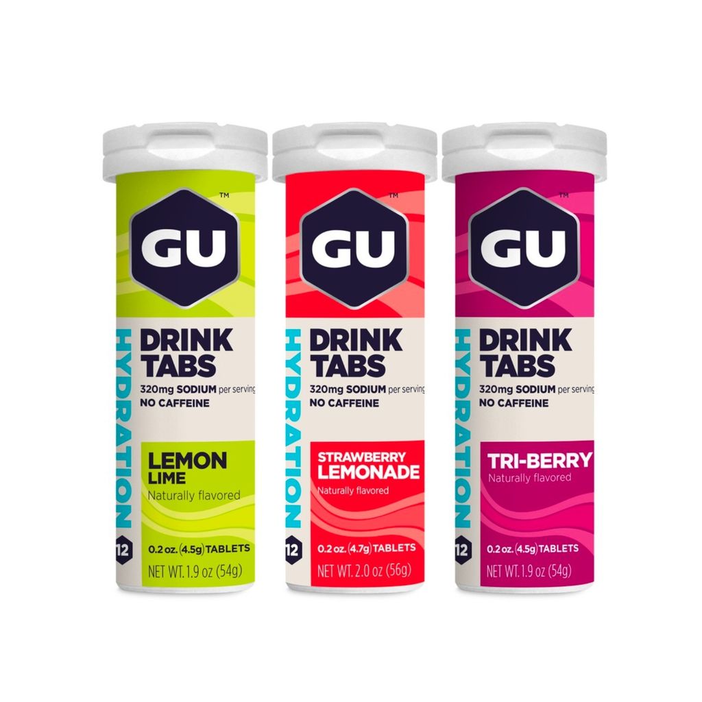 GU HYDRATION DRINK TABS - Điện Giải Dạng Viên Sủi 12 viên