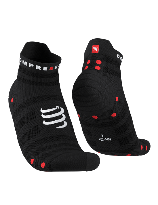 Tất chạy bộ Compressport Pro Racing Socks v4.0 Ultralight Run Low XU00051B