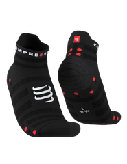 Tất chạy bộ Compressport Pro Racing Socks v4.0 Ultralight Run Low XU00051B