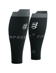 Bó Calf Chạy Bộ CompresSport R2 Oxygen Đen