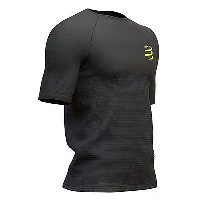 Áo chạy bộ nam Compressport Training Tshirt SS - Đen