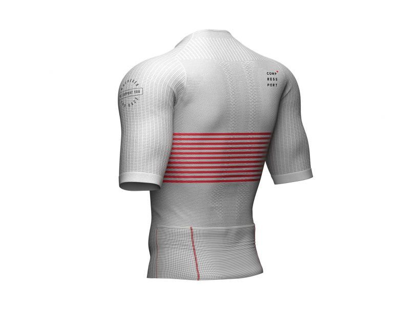 Áo ngắn tay ba môn phối hợp nam CompresSport Tri Postural SS Top