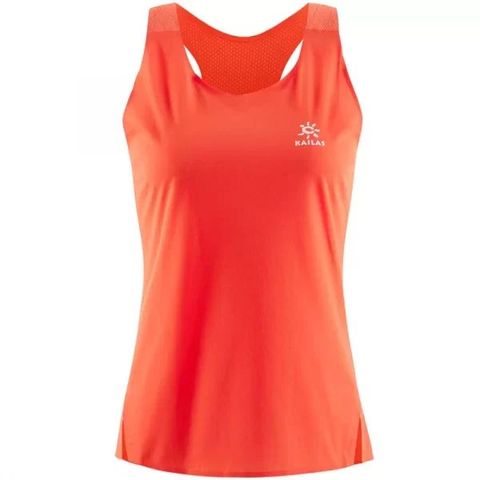 Áo ba lỗ chạy bộ nữ Kailas Lightweight Vest Sunset Orange