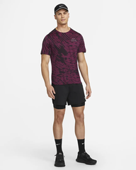 Áo tay ngắn thể thao chạy bộ nam Nike Dri-FIT Division Rise 365