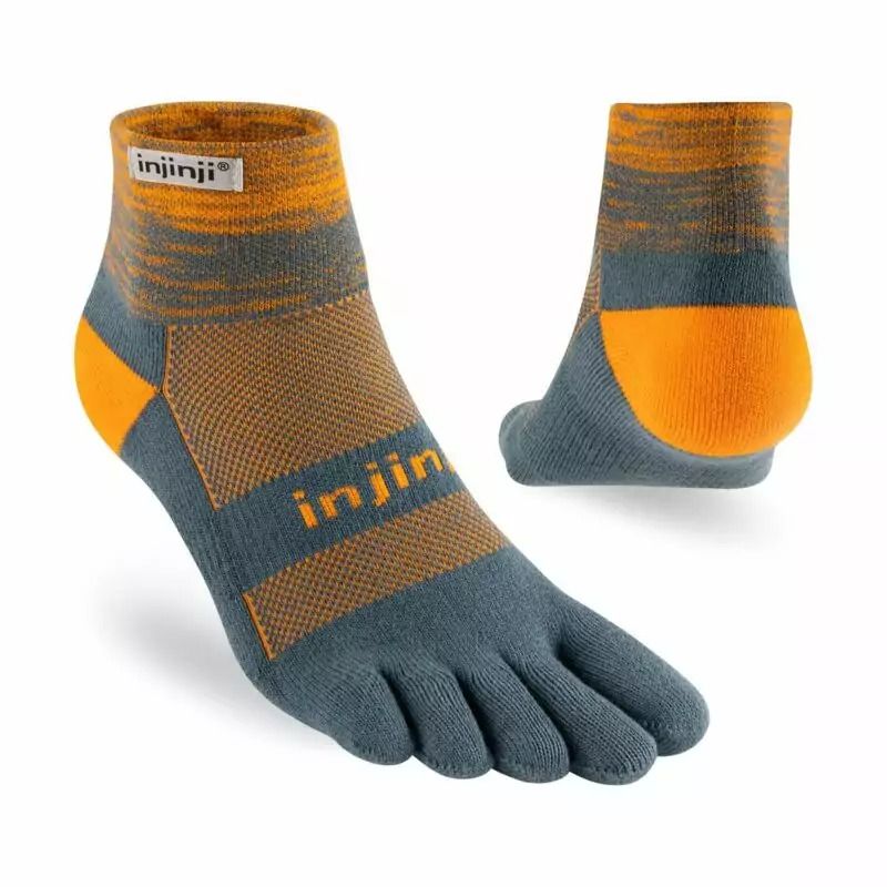 Tất xỏ ngón chạy địa hình Injinji TRAIL Midweight Mini-Crew