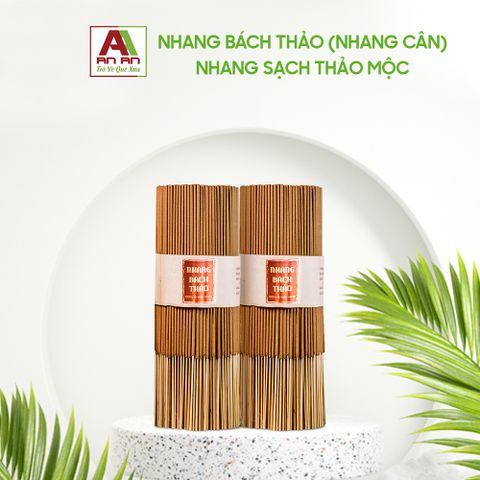  Nhang Bách Thảo 1KG/500 nén  - Nhang hương thuốc bắc - Mùi hương thiền đình, tịnh tâm, thư giãn 