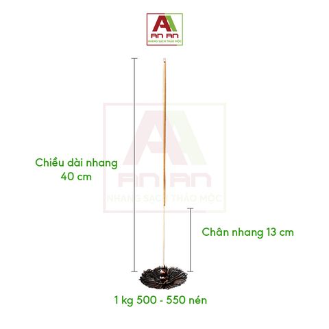  Nhang cân Trầm Hương Cao Cấp   - Nhang từ bột trầm hương 100% tự nhiên, nguyên chất, mùi hương nồng nàn sâu lắng 