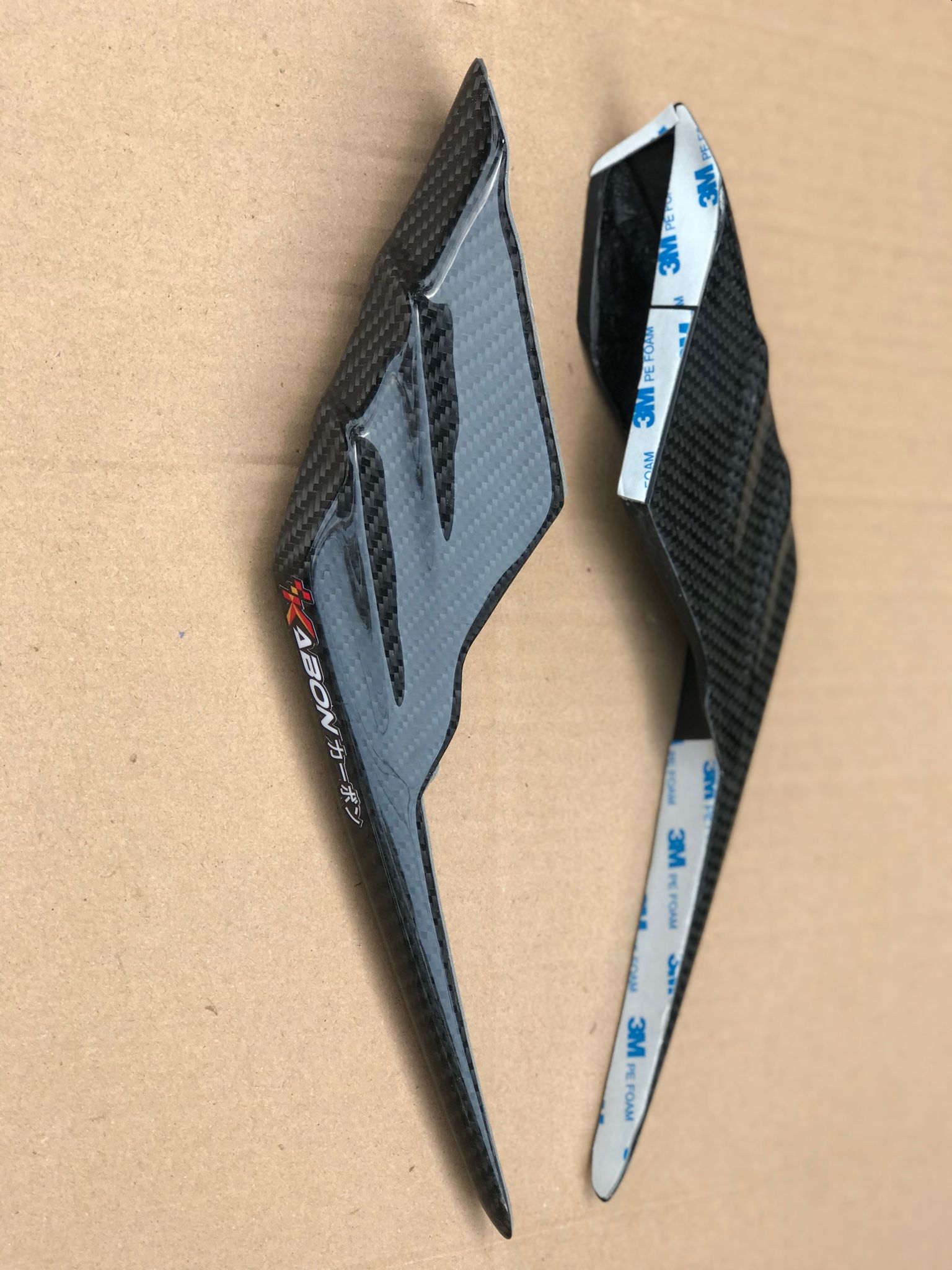 Cánh gió hai bên CBR250RR Carbon đúc