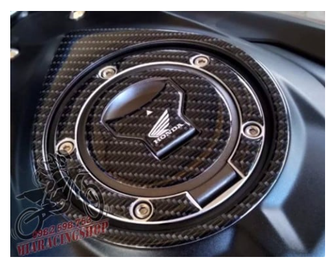 Dán carbon chảng ba nắp xăng CBR250RR nhập khẩu Indonesia