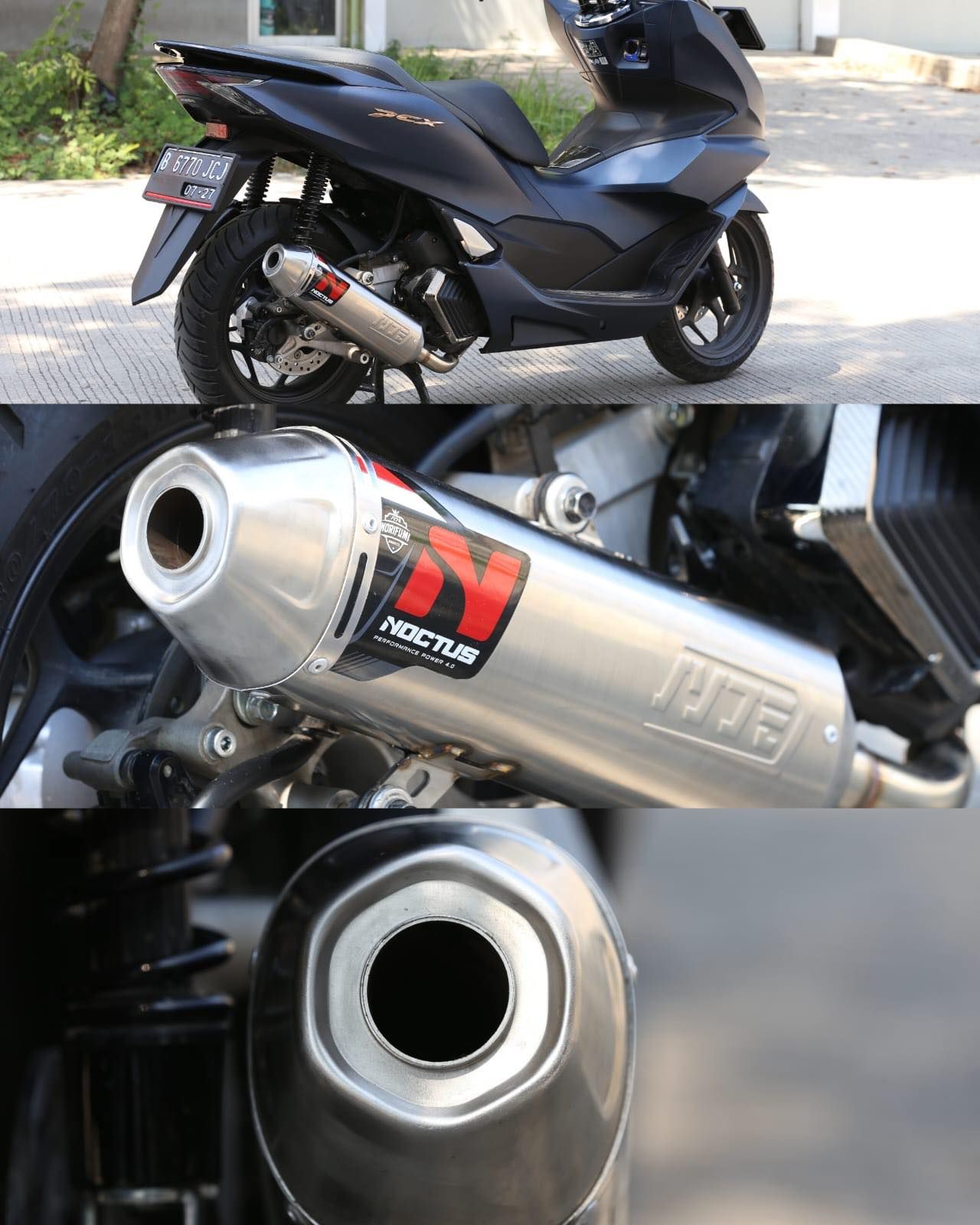 Pô Norifumi Noctus fullsystem NVX155/PCX150/PCX160