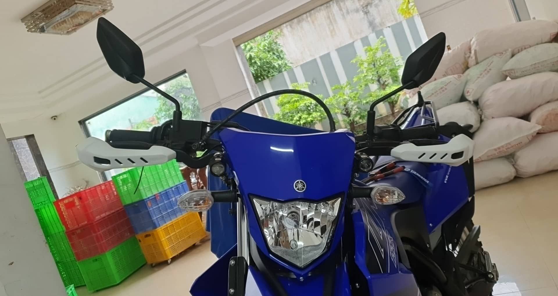 Bảo vệ tay lái WR155 chính hãng Yamaha