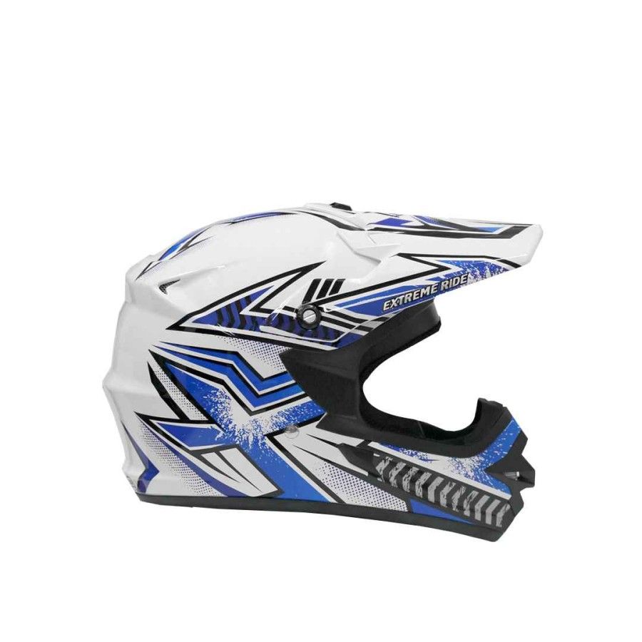 Nón cào cào Yamaha Extreme White/Blue