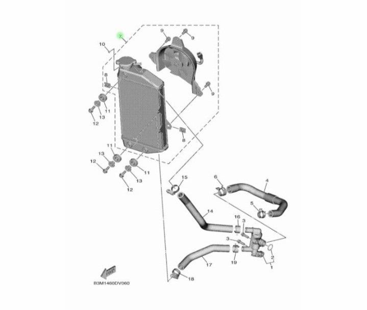két nước WR155 chính hãng Yamaha