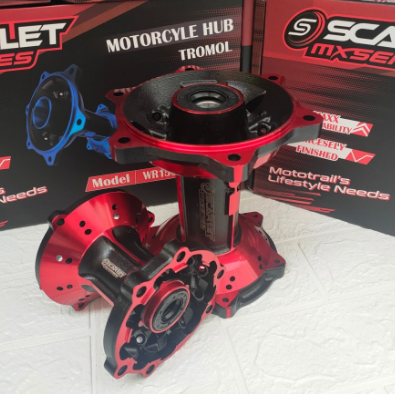 Đùm trước sau 2 màu Scarlet WR155