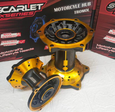 Đùm trước sau 2 màu Scarlet WR155