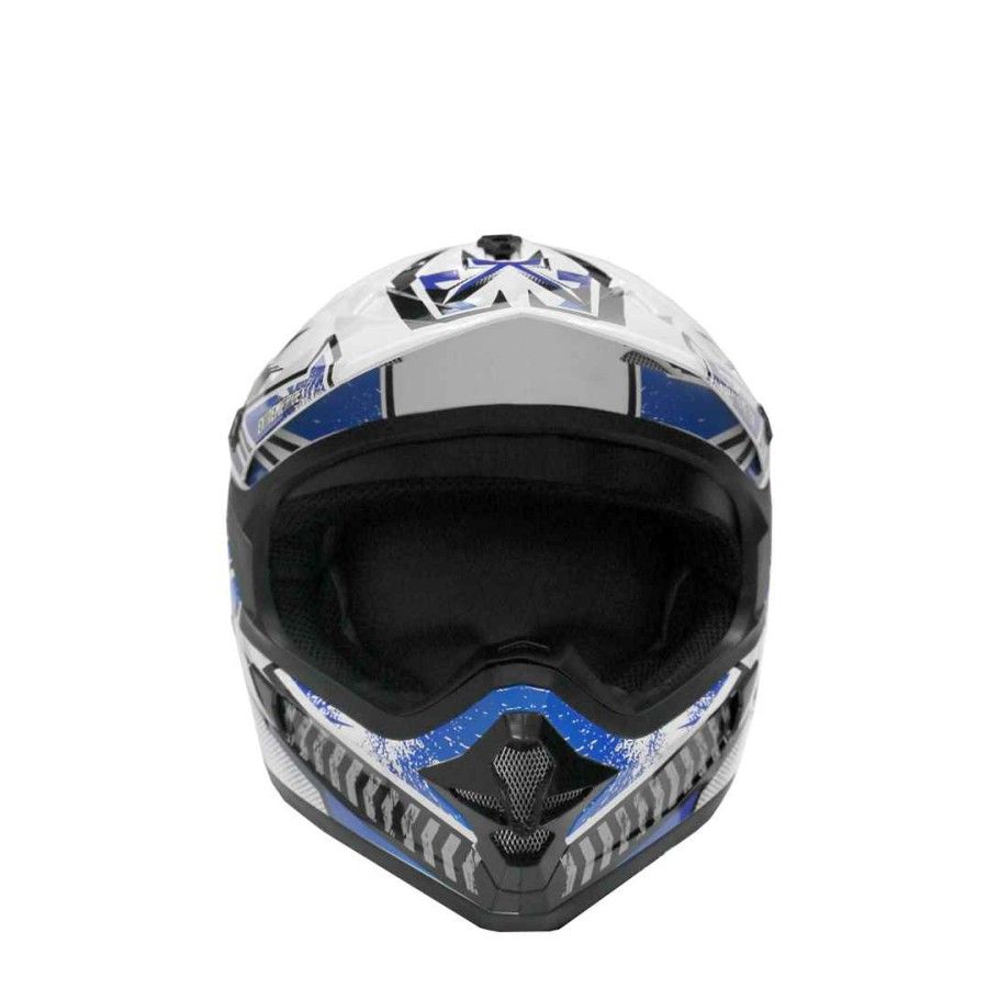 Nón cào cào Yamaha Extreme White/Blue