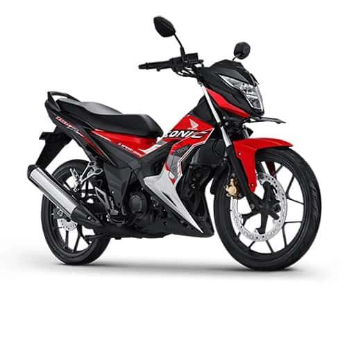 Bộ tem trắng đỏ đen Sonic150 2017 chính hãng Honda