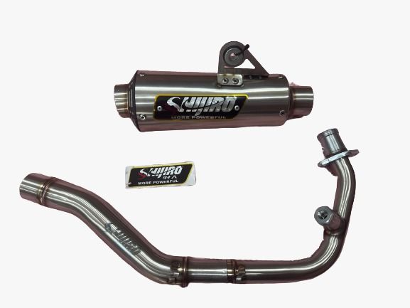 Pô SHIJIRO M2 Short fullsystem PNP Vespa Sprint/ LX chính hãng Shijiro