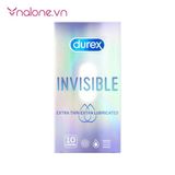  Bao cao su Durex Invisible Extra Thin Extra Lubricated (DR25) 