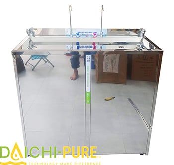 Máy lọc nước uống nóng lạnh vòi cổ ngỗng và vòi uống miệng