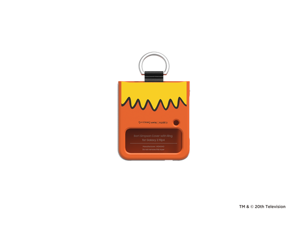 Ốp lưng Bart Simpson kèm vòng đeo Galaxy Z Flip4