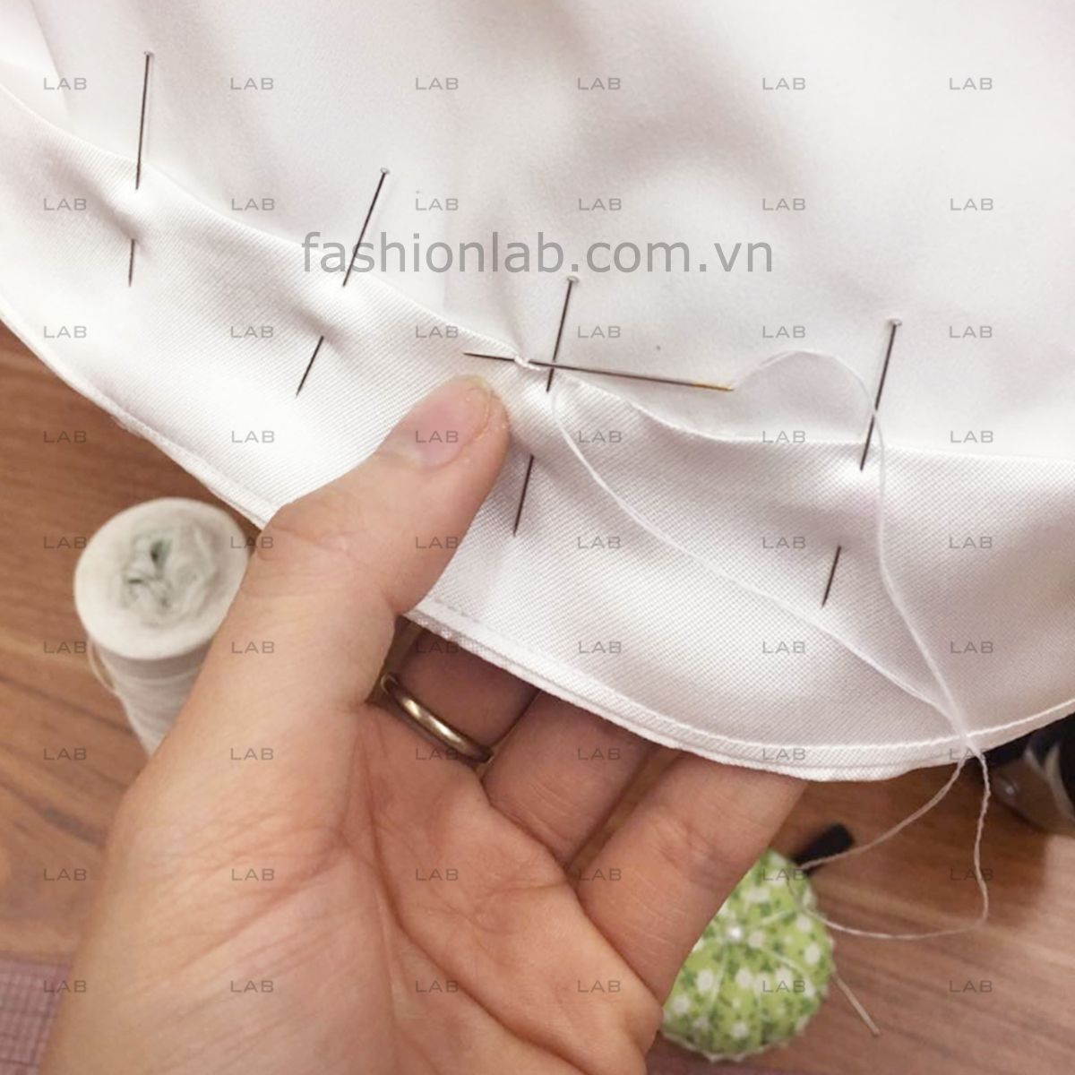 Kim ghim - pin cài draping vải lụa #010102