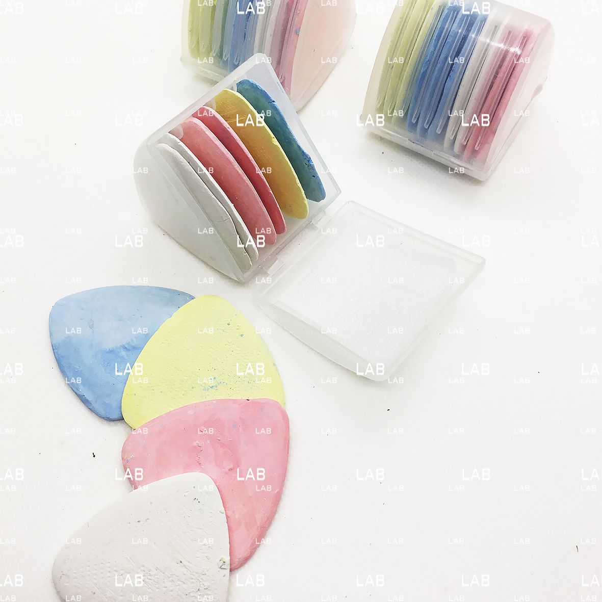 Phấn may 4 màu hộp 10 viên #010104