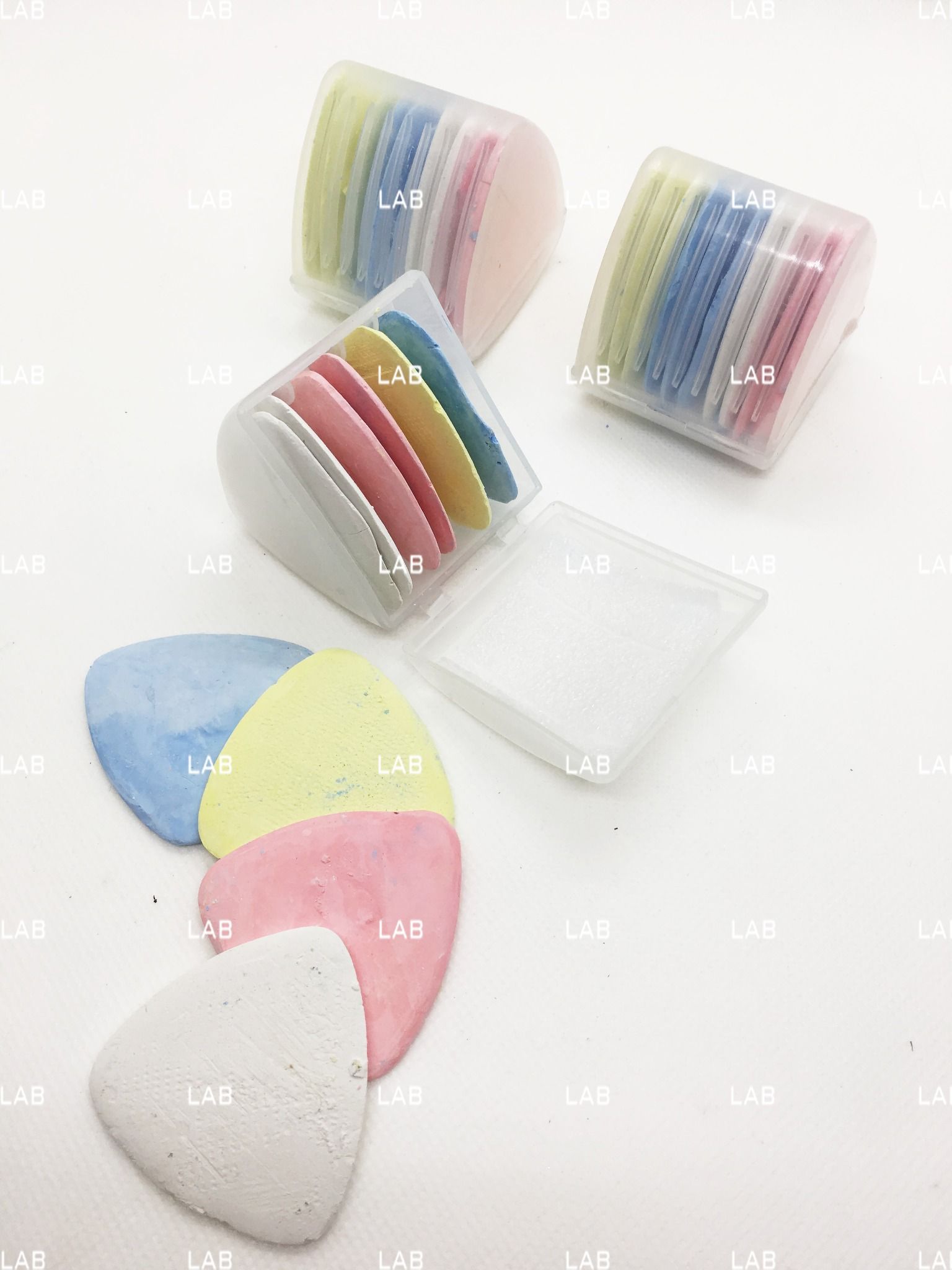 Phấn may 4 màu hộp 10 viên #010104