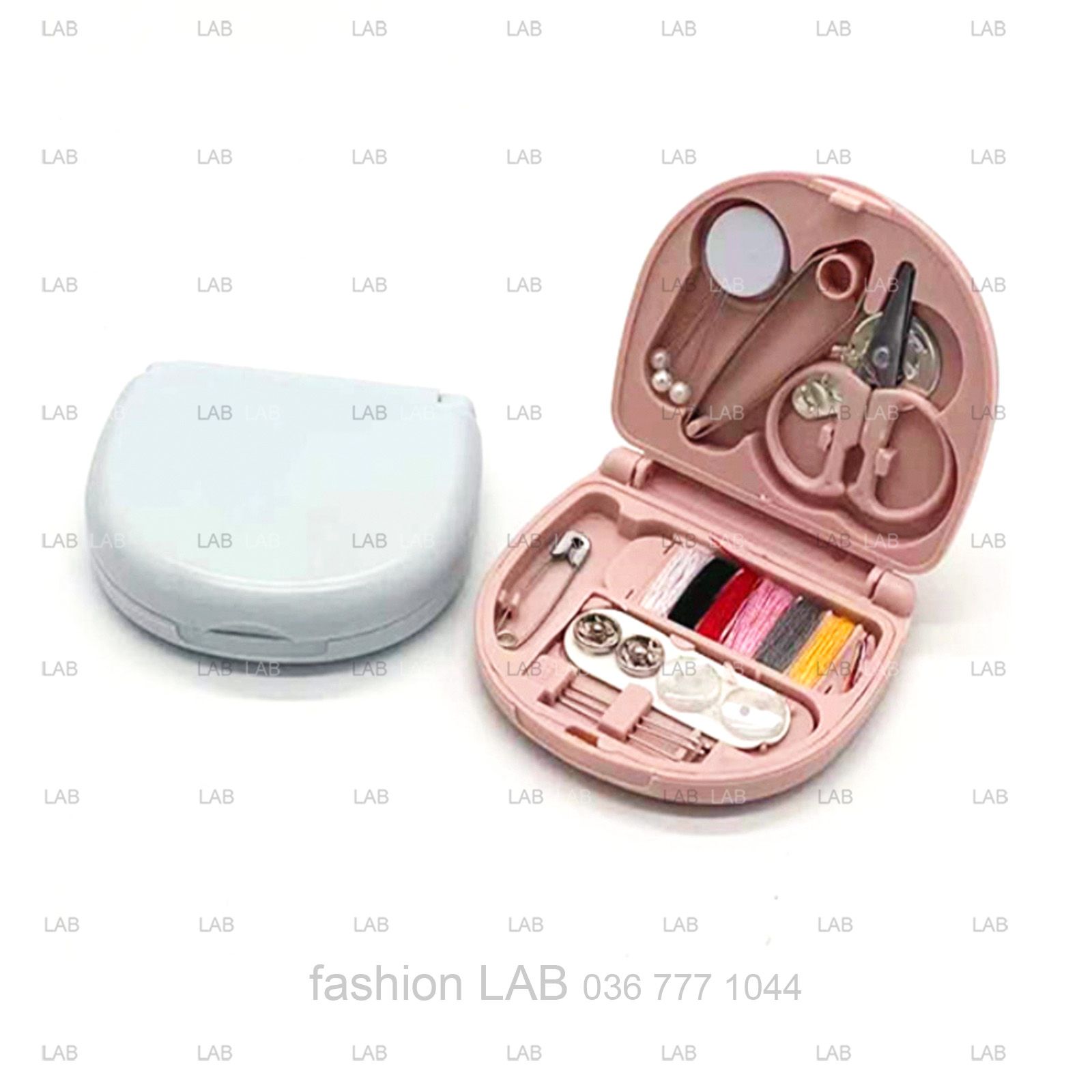 Set kim chỉ may vá du lịch bỏ túi hộp nhỏ tiện lợi #010105