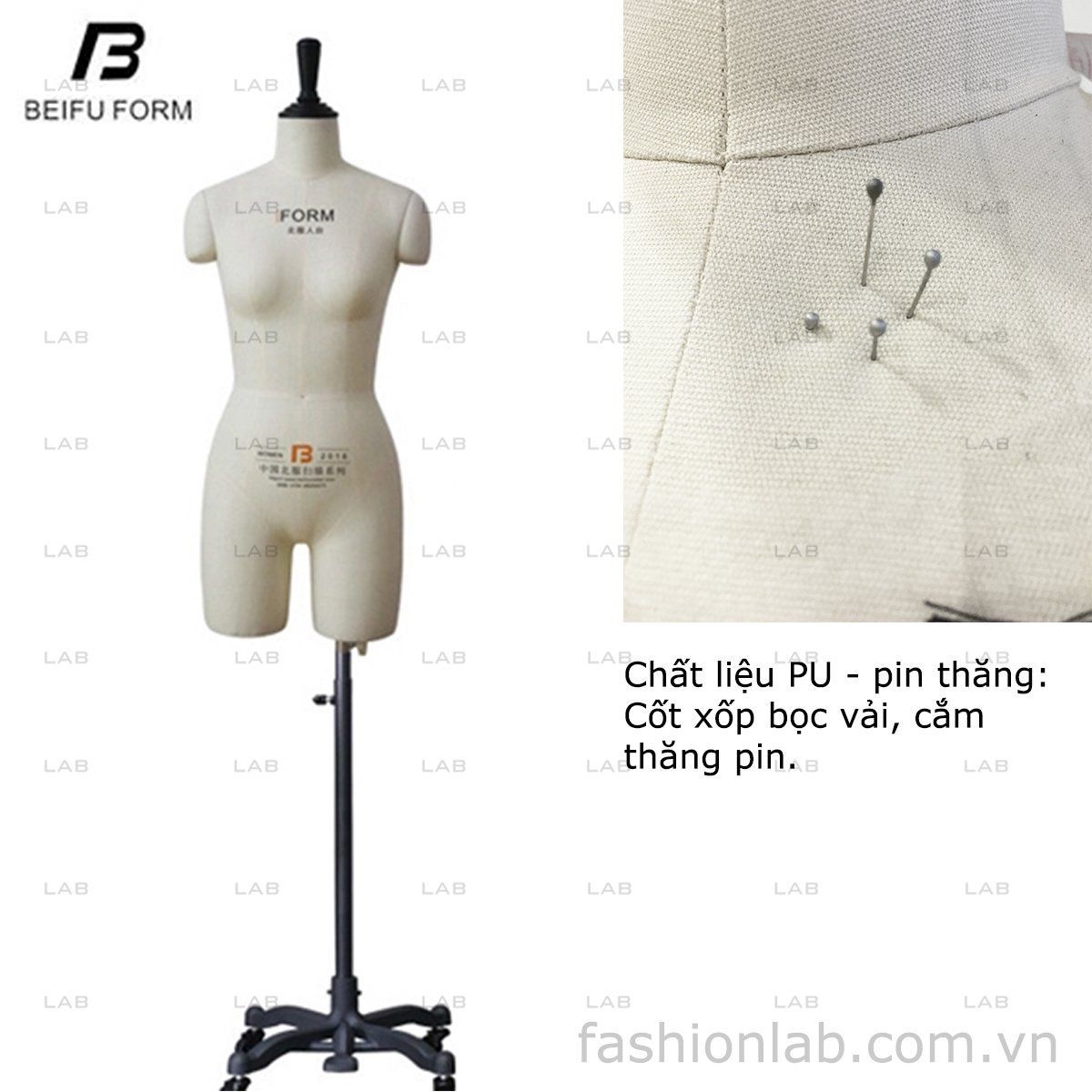 Cốt thiết kế Beifu - nữ bán thân #010201