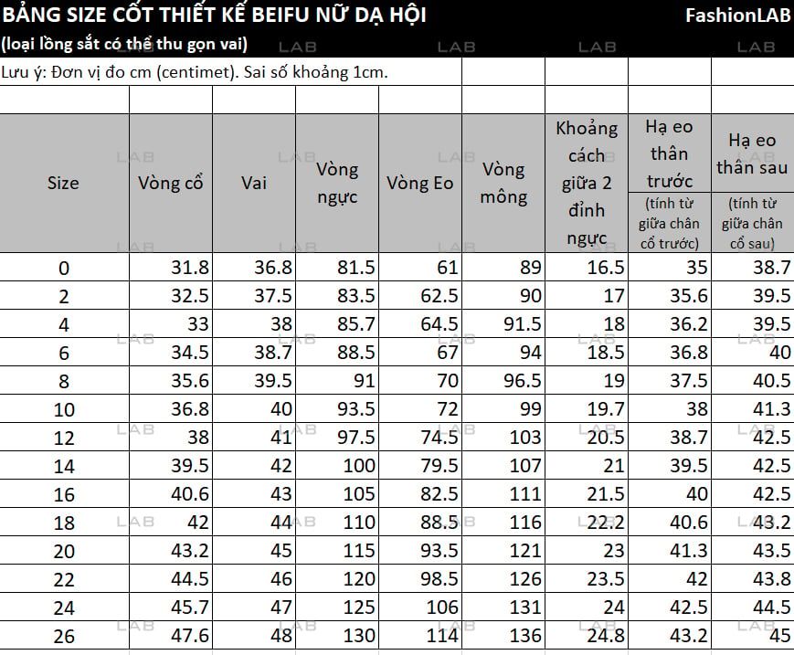 Cốt thiết kế Beifu - nữ dạ hội thu vai (collabsible) #010201