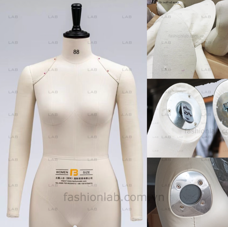 Tay cốt thiết kế Beifu - móc gài #010201