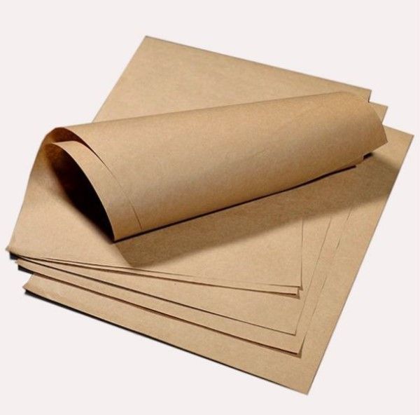 20 - 100 tờ giấy xi măng, bìa kraft làm rập cắt may, thủ công #010105