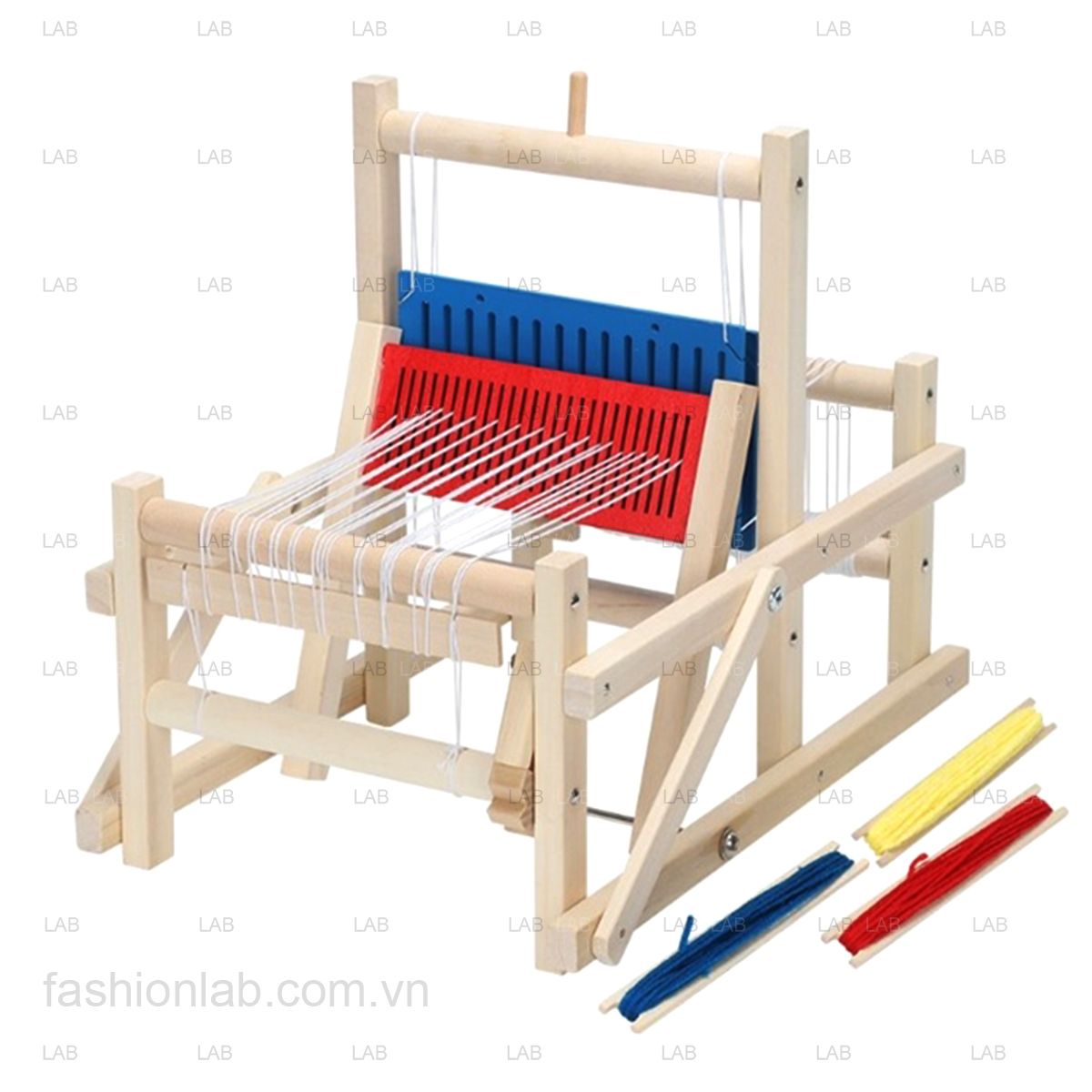 Khuy cửi - máy dệt gỗ cỡ nhỏ cho trẻ em #010401