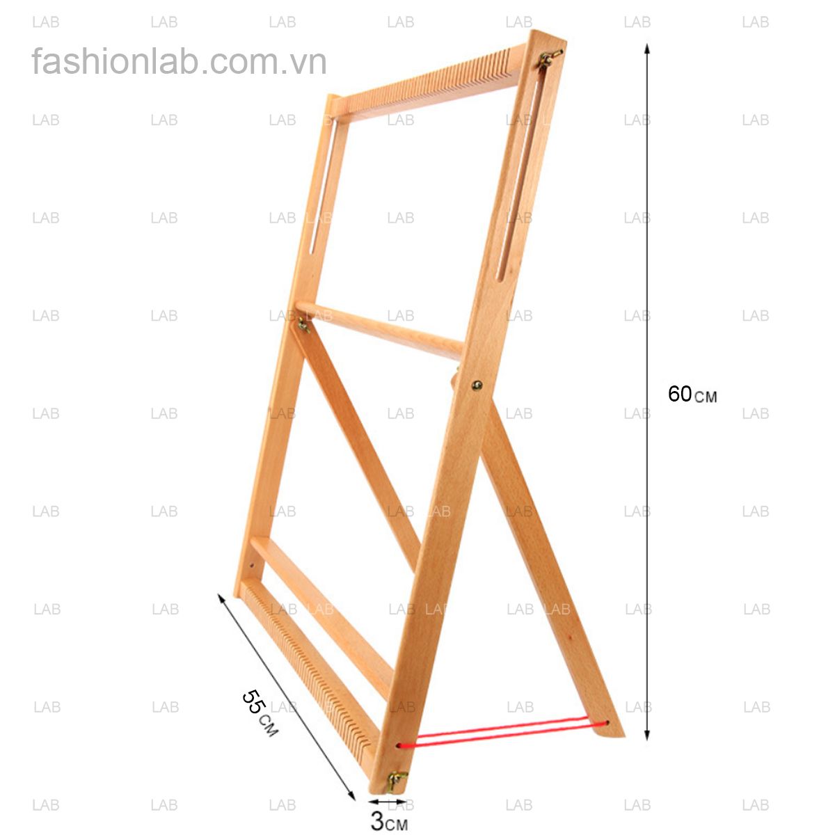 Khung dệt macrame hình chữ nhật #010401