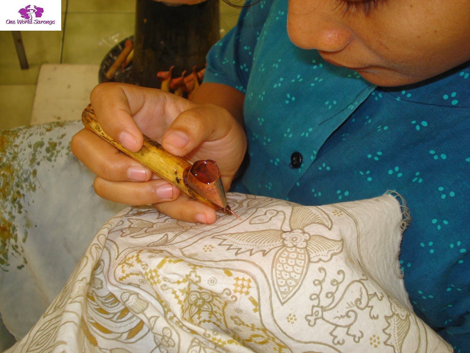 Bút rót sáp nhuộm Batik Ấn Độ nhiều cỡ #0105