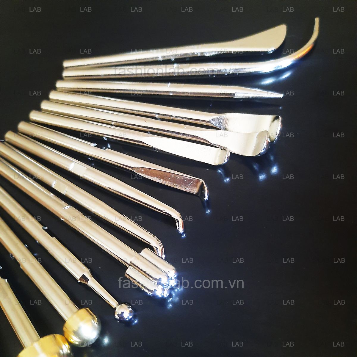 Bộ dụng cụ làm hoa lụa #010601