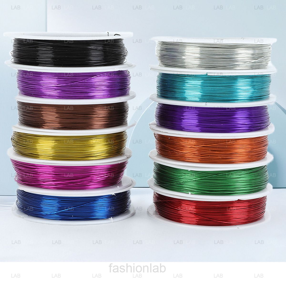 Dây kẽm đồng 0.4mm cuộn 40m làm trang sức, hoa giả #010602