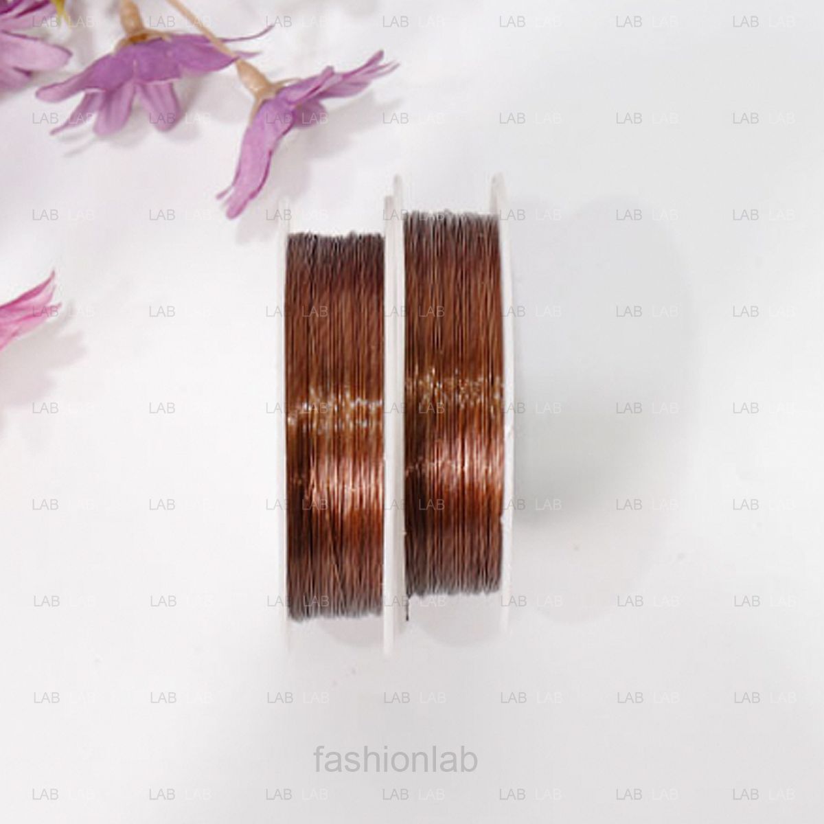 Dây kẽm đồng 0.4mm cuộn 40m làm trang sức, hoa giả #010602